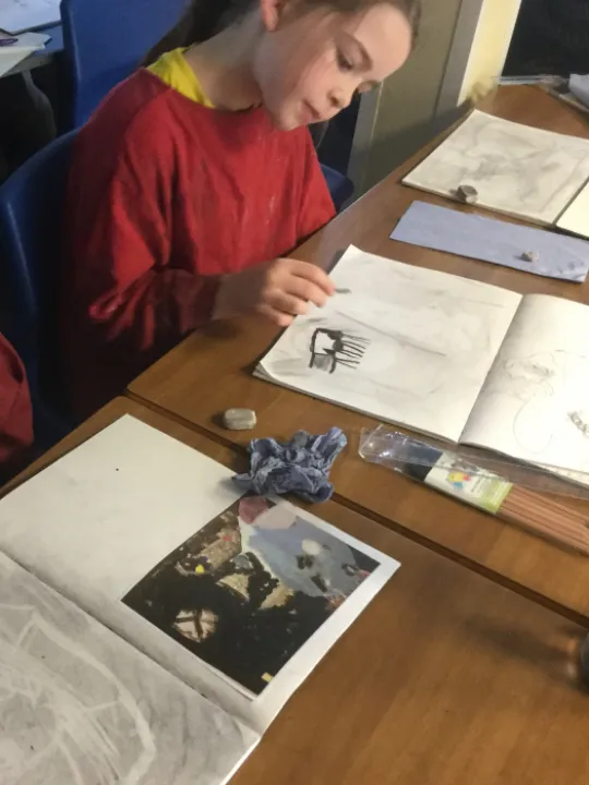 Sketching With Charcoal