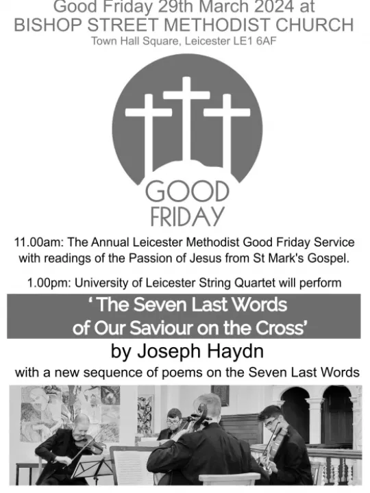 Good Friday 2024 Two Events Poster