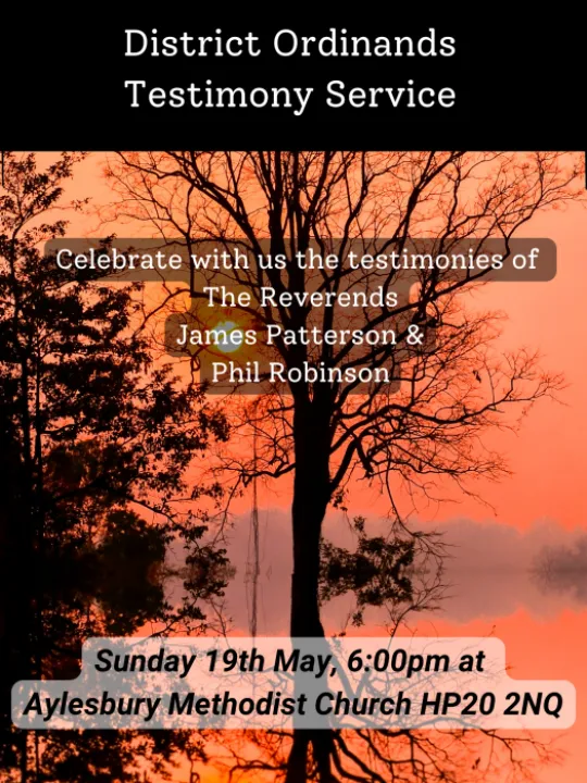 District Ordinands Testimony Service 19 May 2024