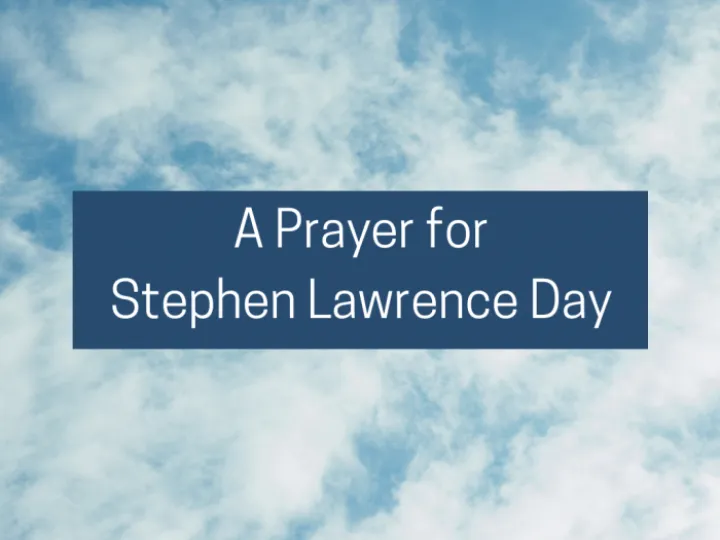 Stephen Lawrence Day