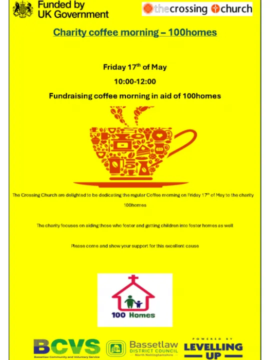 Charity Coffee Morning – 100homes (1)