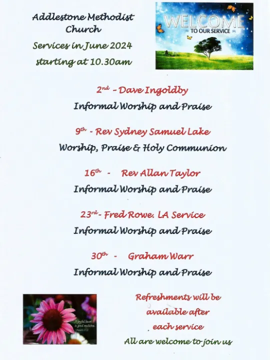 June 2024 Sunday Service