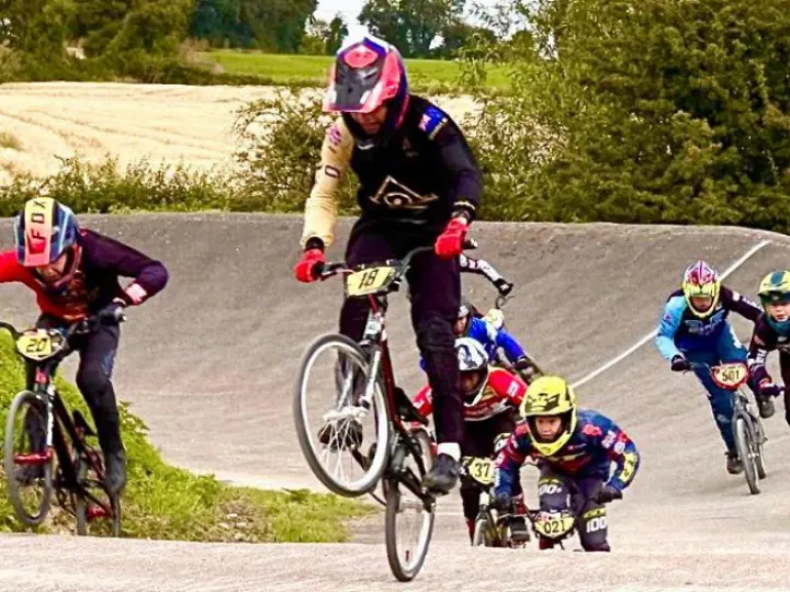 Merton BMX track riders