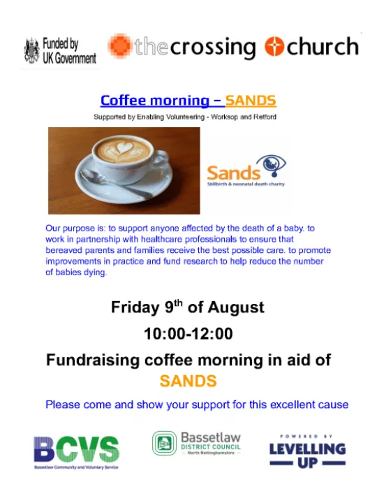 Coffee Morning &ndash; Sands