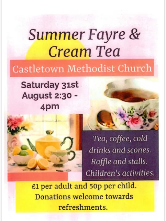 Castletown Tea 31-8-24