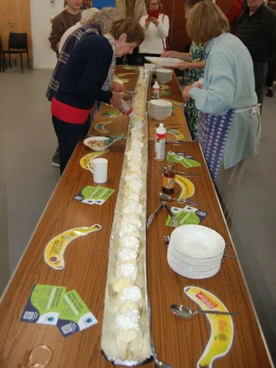 Giant Banana Split 1