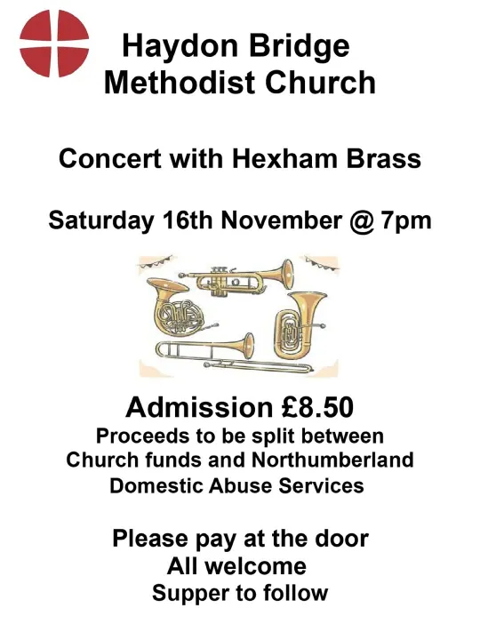 Hexham Brass Concert @Haydon Bridge