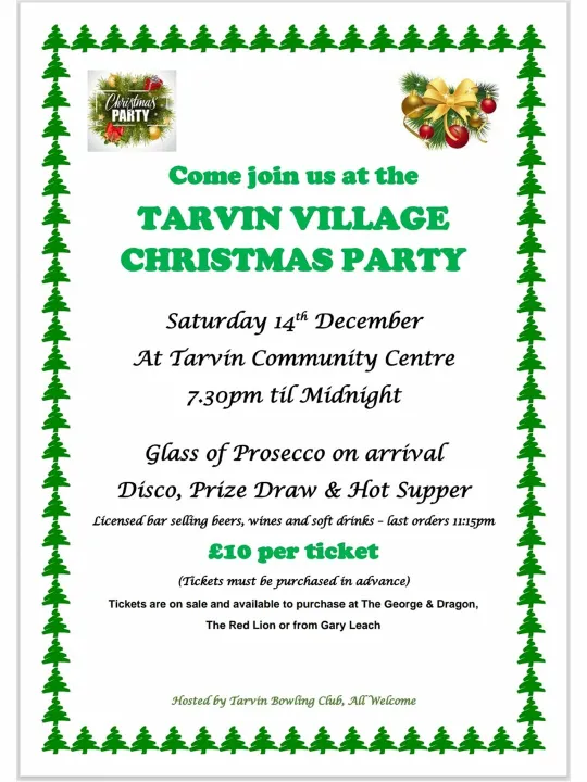 Tarvin Village Christmas Party 2024 4x3