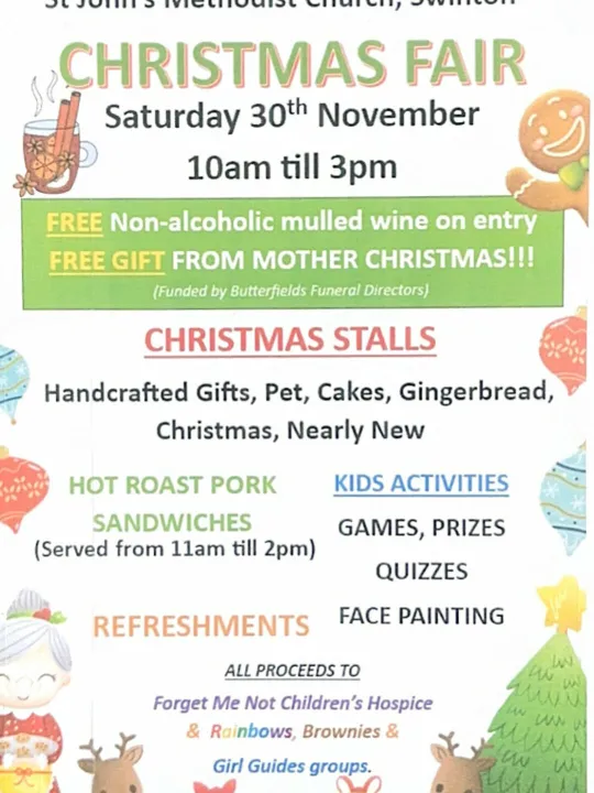 St John's Christmas Fair 2024
