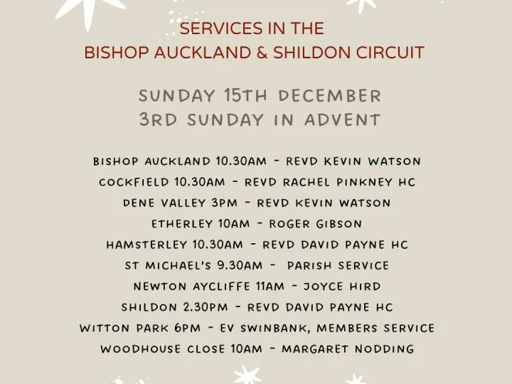 Bas Advent 3 Services 2024