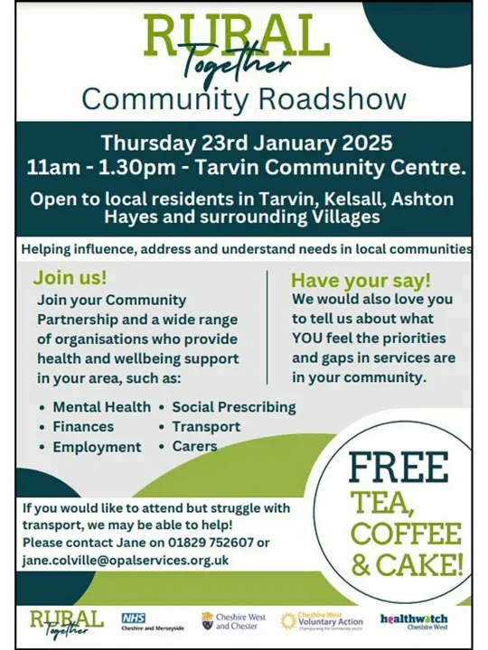 Tcc – Rural Together Community Roadshow Poster 3x4