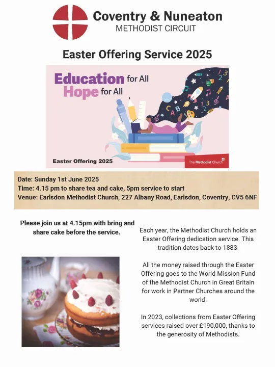 Easter Offering Service 1st June 2025