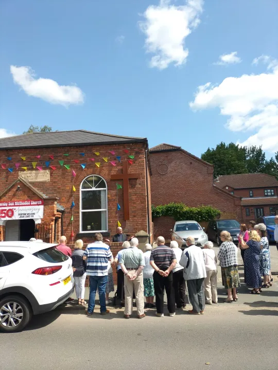 150 yr anniversary cross dedication