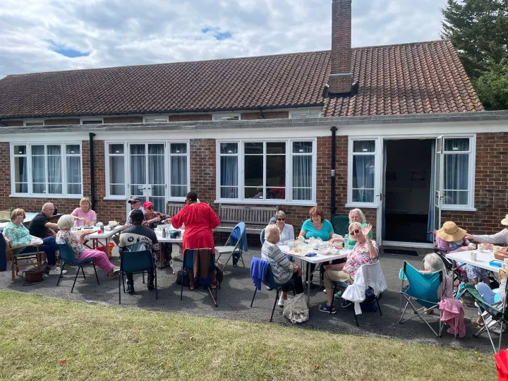 Family picnic attendees