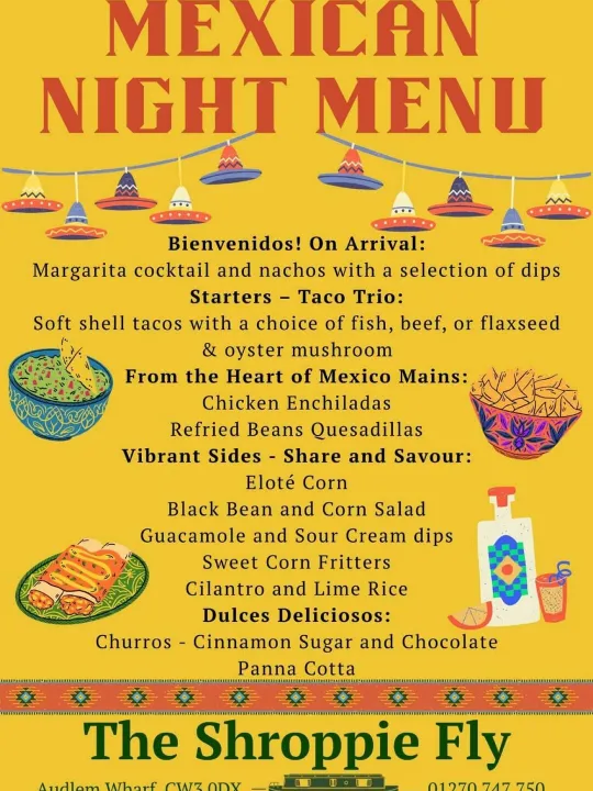 MEXICAN MENU