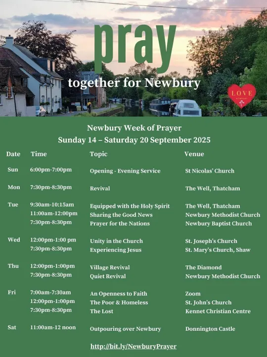 2025 Newbury Week of Prayer Invite