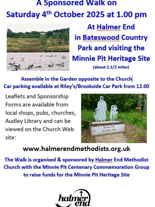 Halmer End Methodist Church Walk Poster_250917