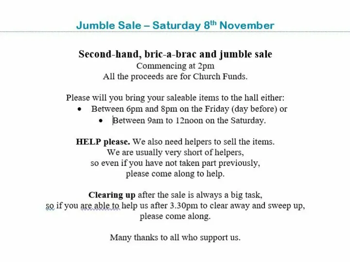 Jumble 8th