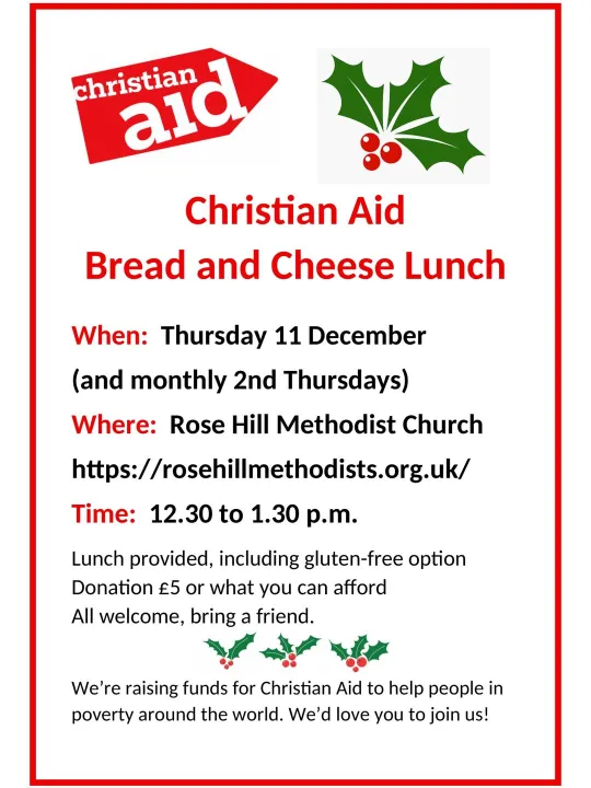 Christian Aid 11 December Nov