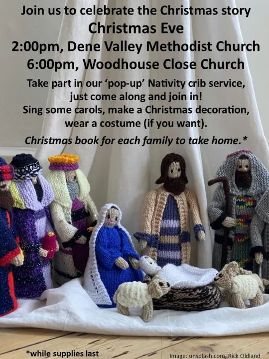 Christmas Flyer Dene Valley and Whc Christmas Eve  2025