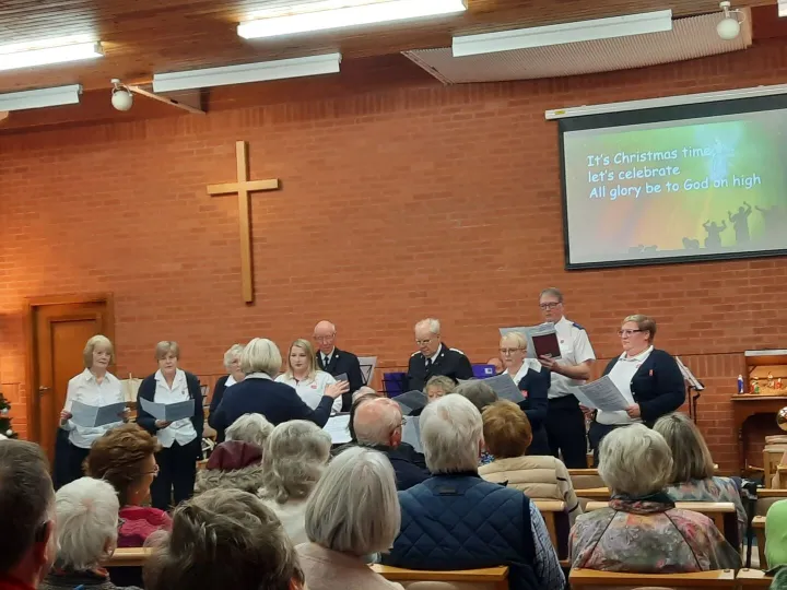 Salvation Army Carol Service 1