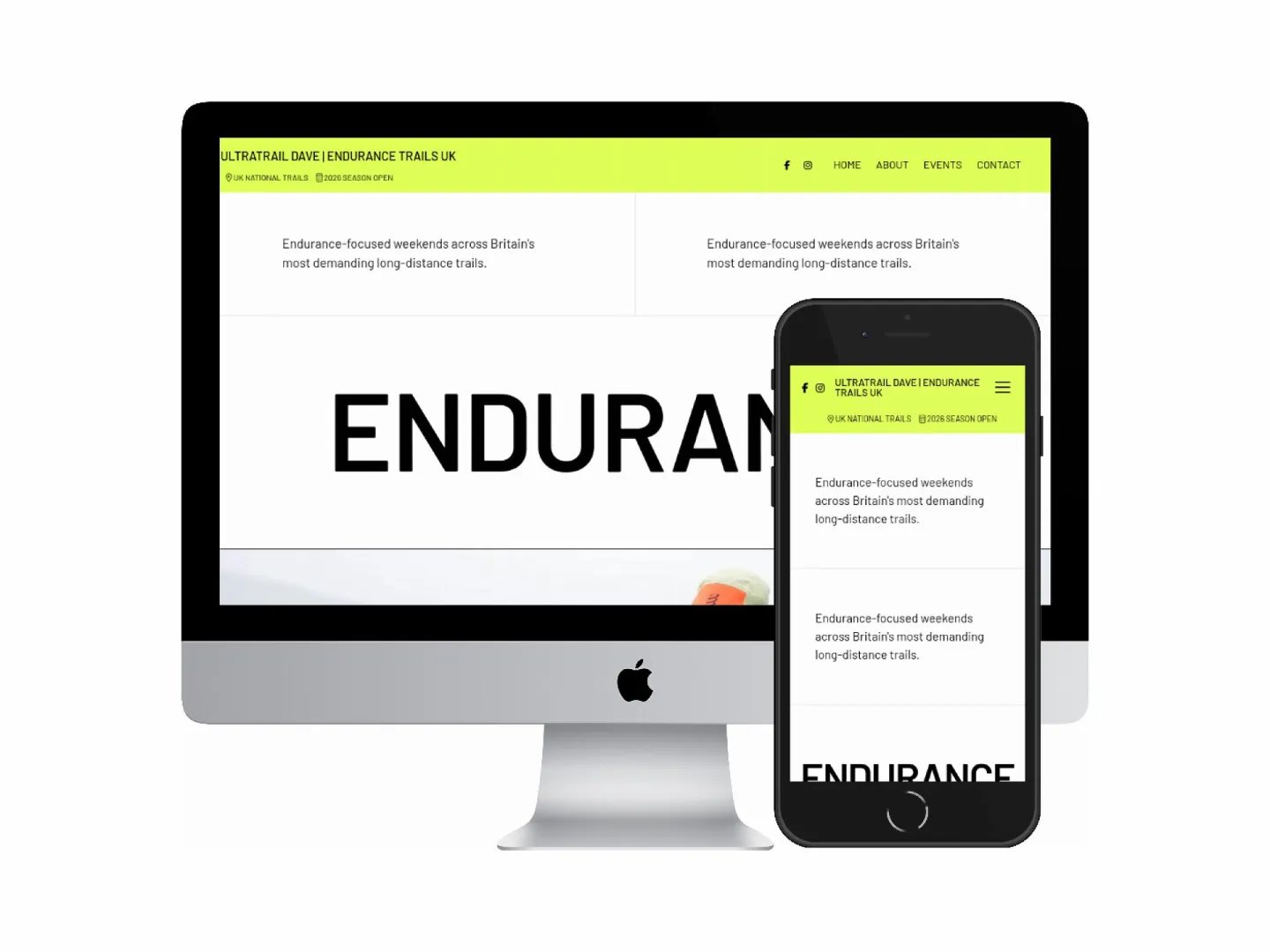 Responsive website design by Fruitcake Media for Stoke-on-Trent business