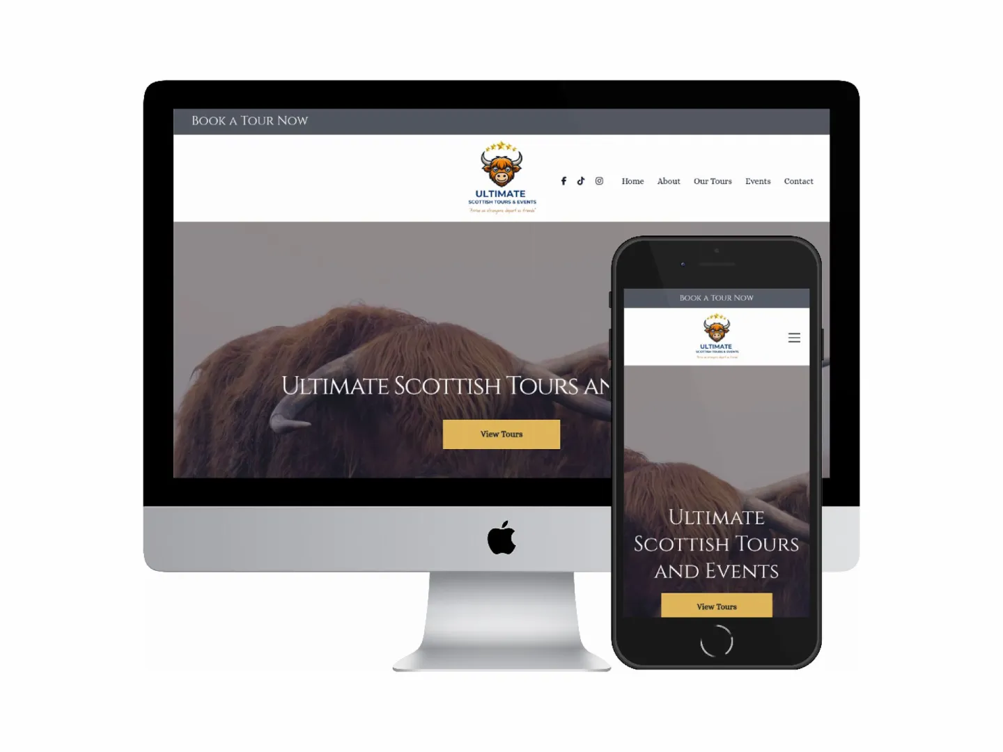 Responsive website design project by Fruitcake Media for Northwich business