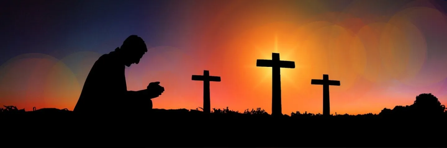 Jesus Three Crosses