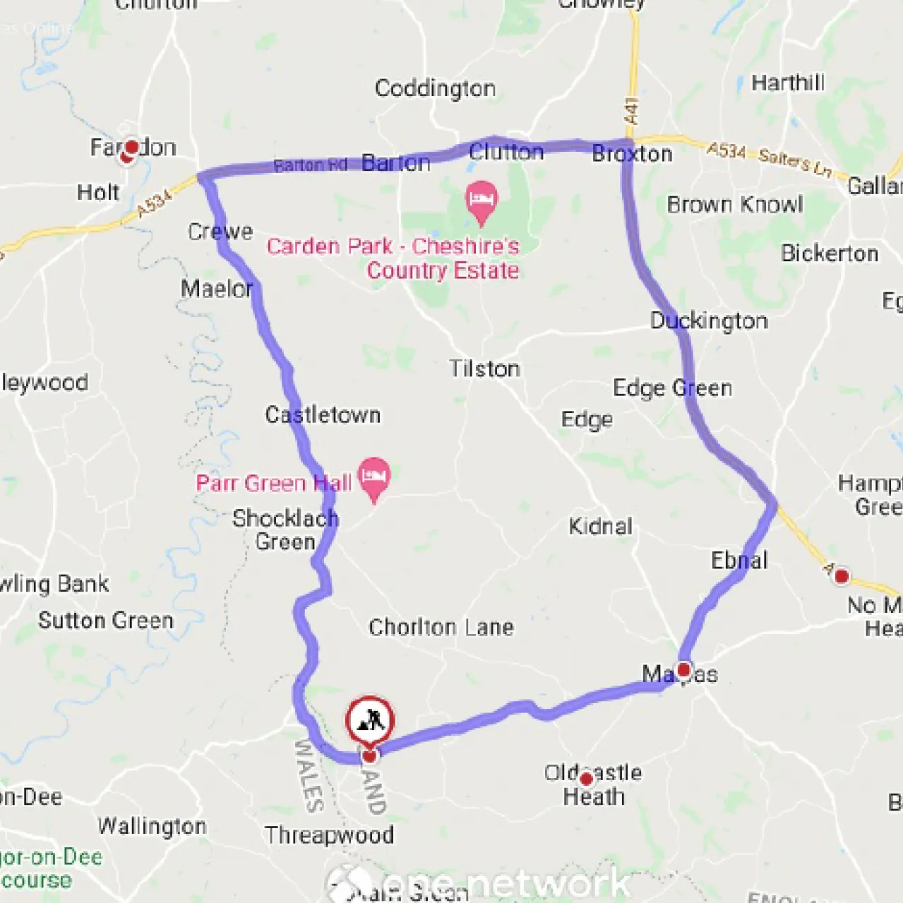 Wrexham Road March 2022