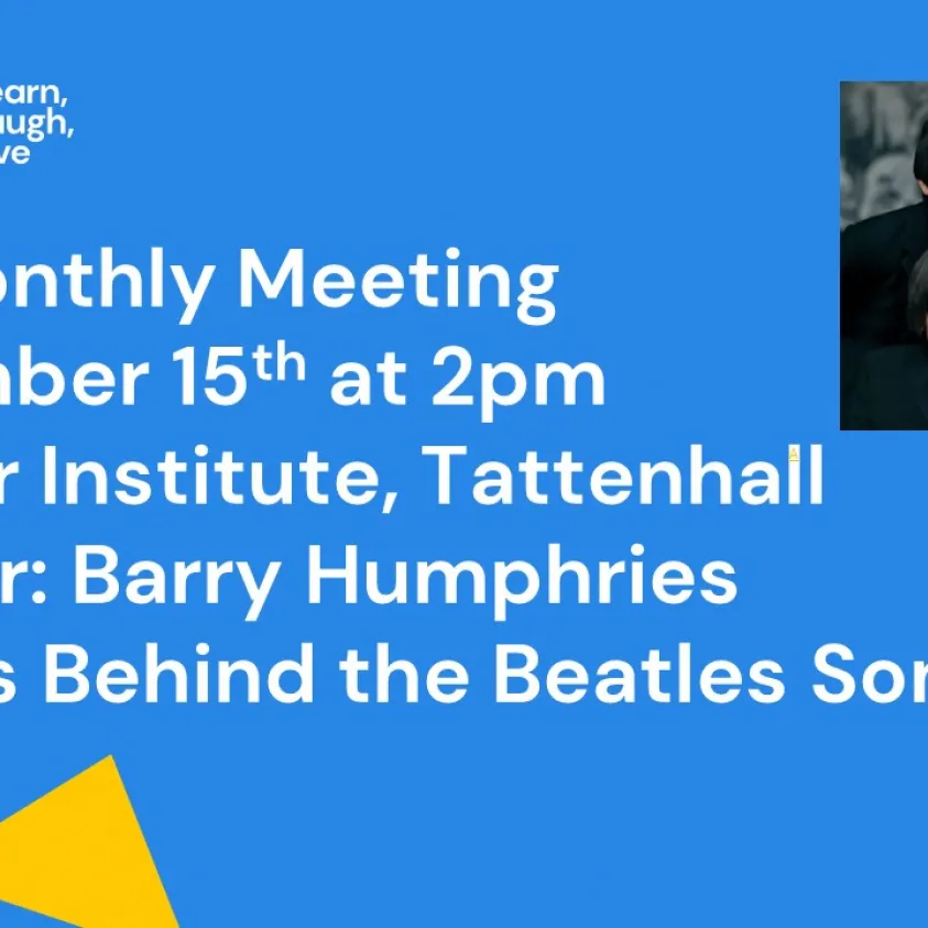 Beatles September Poster