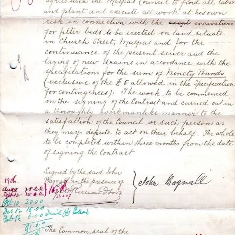 Sewerage Contract 2