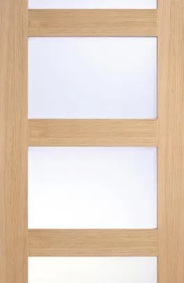 Oak Shaker Glazed 4L Frosted Pre Finished