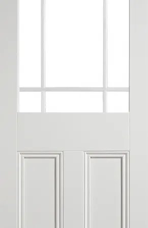 White Downham Unglazed 9 Light