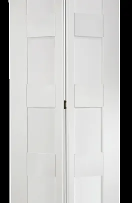 White Shaker Glazed 4L Bi Fold