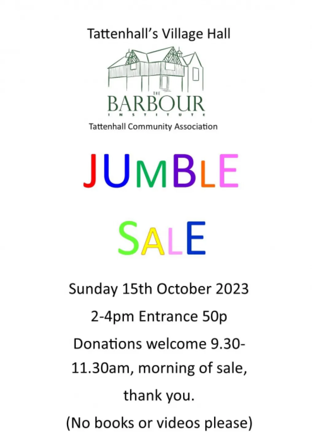 Jumble Sale