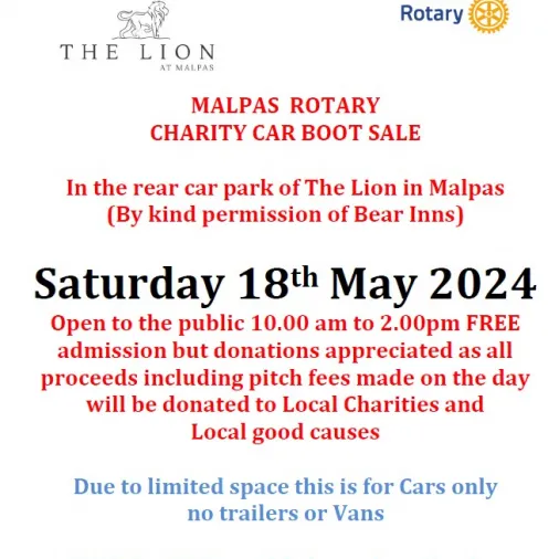 Lion Car Boot Sale