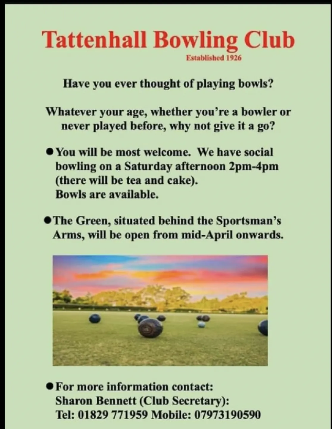 BOWLING CLUB