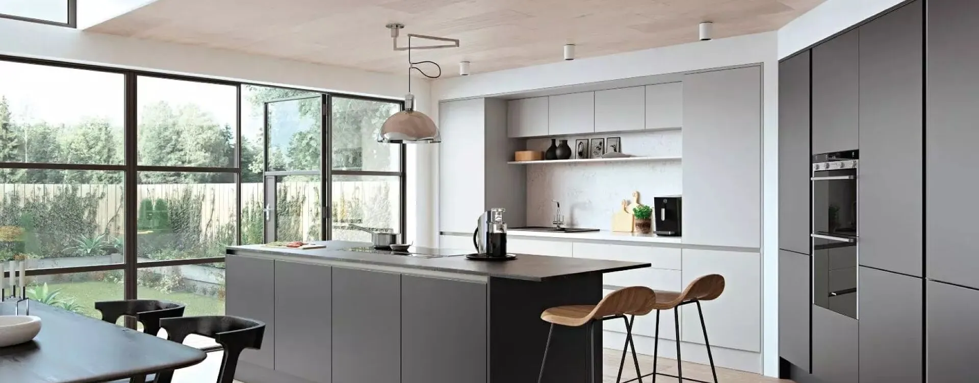 Alku Modern Handleless Matt Ki