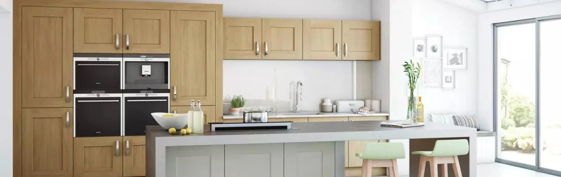 Alku Wood Matt Grey Shaker Ope