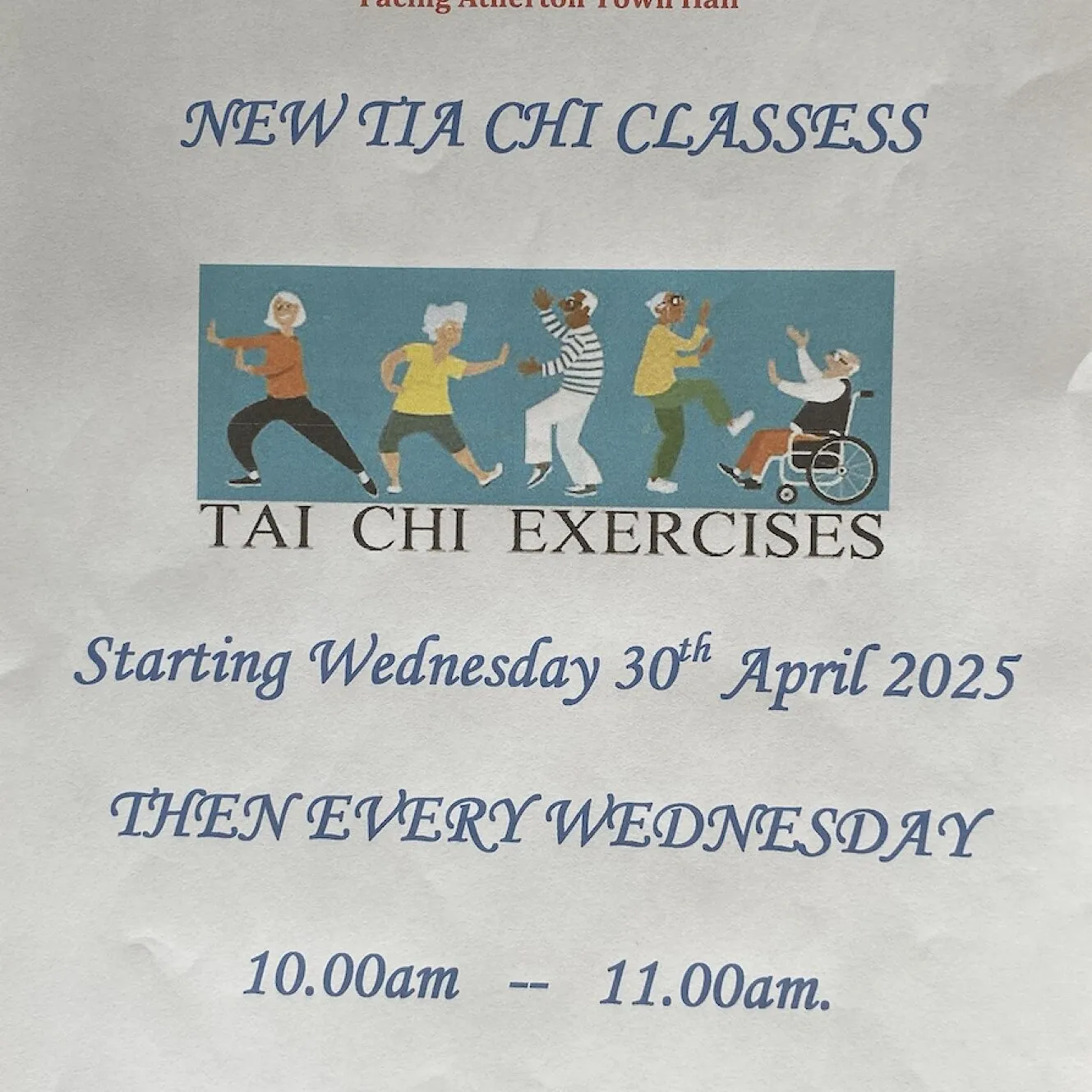 Tai Chi at Atherton Central