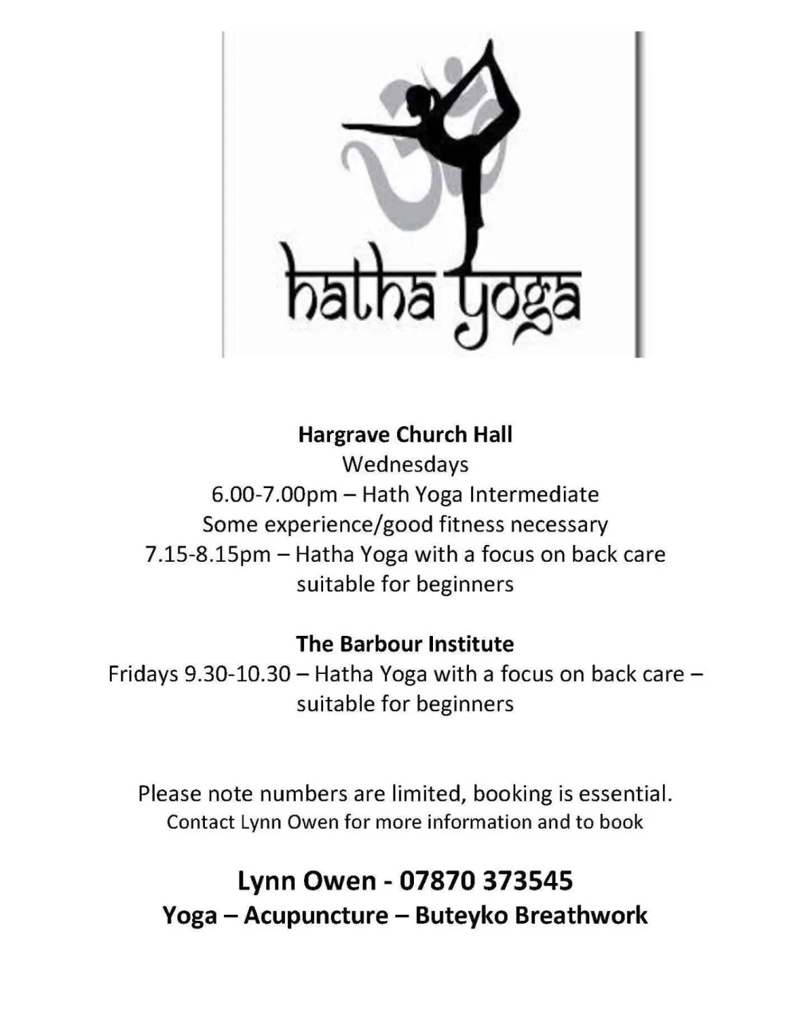 Hatha Yoga