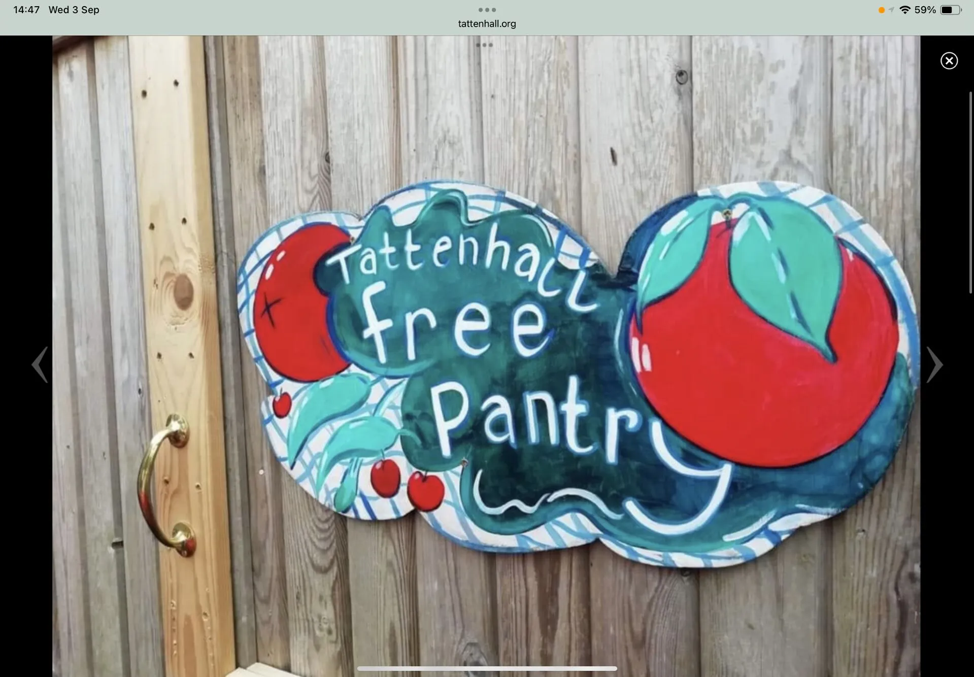 Tattenhall Free Food Pantry