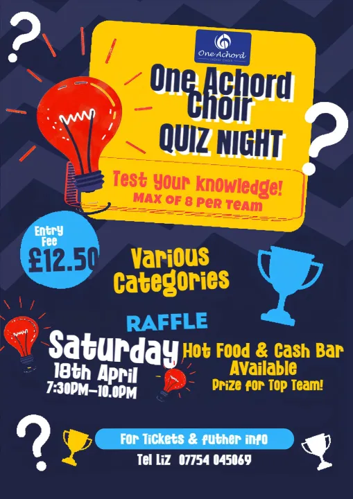 One Achord Quiz Poster