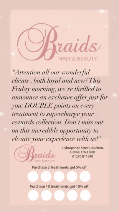 offer braids