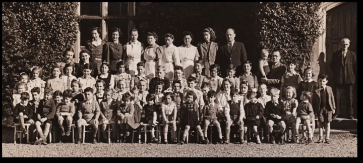 Czech Children at Maesfen Hall