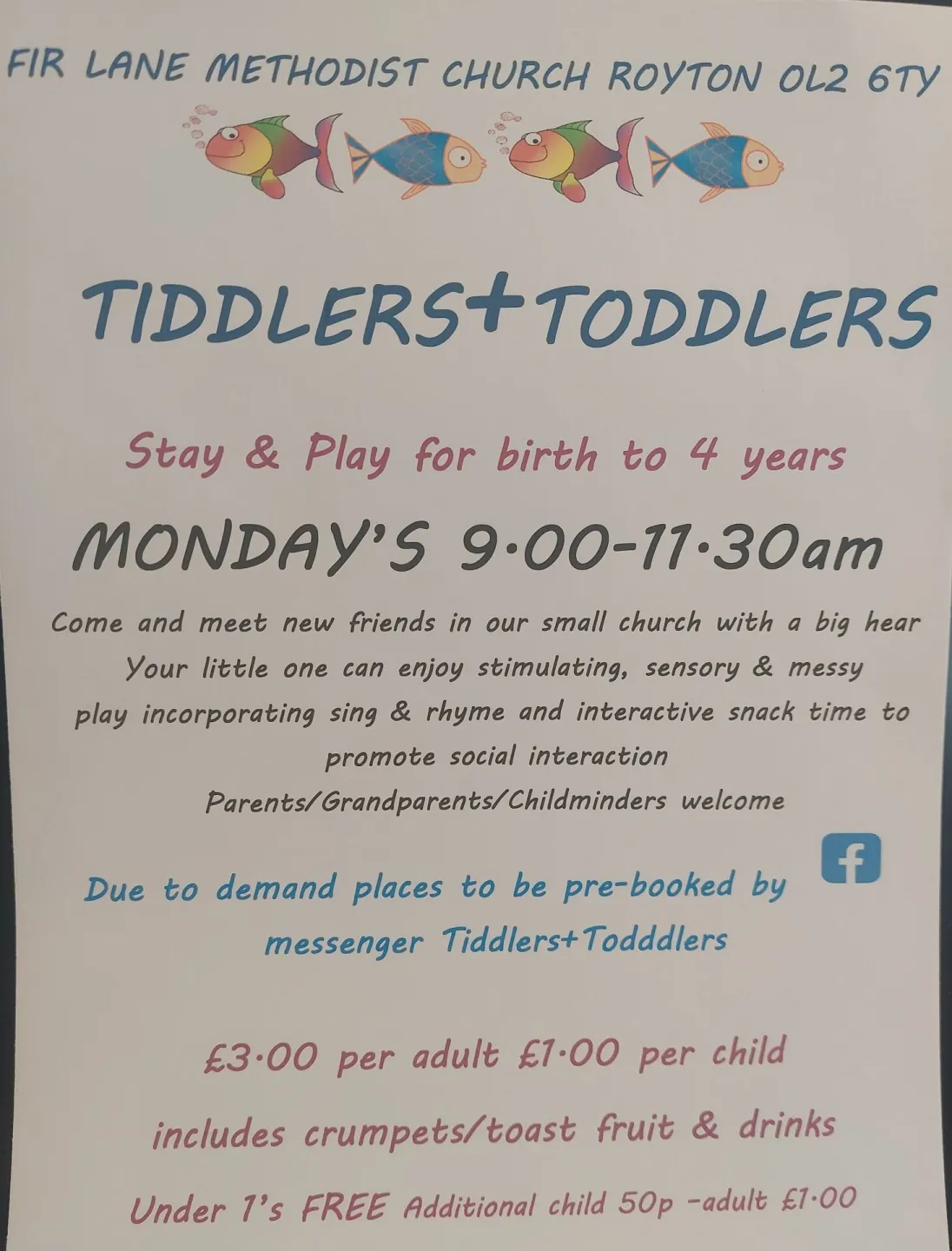 Tiddlers and Toddlers Latest