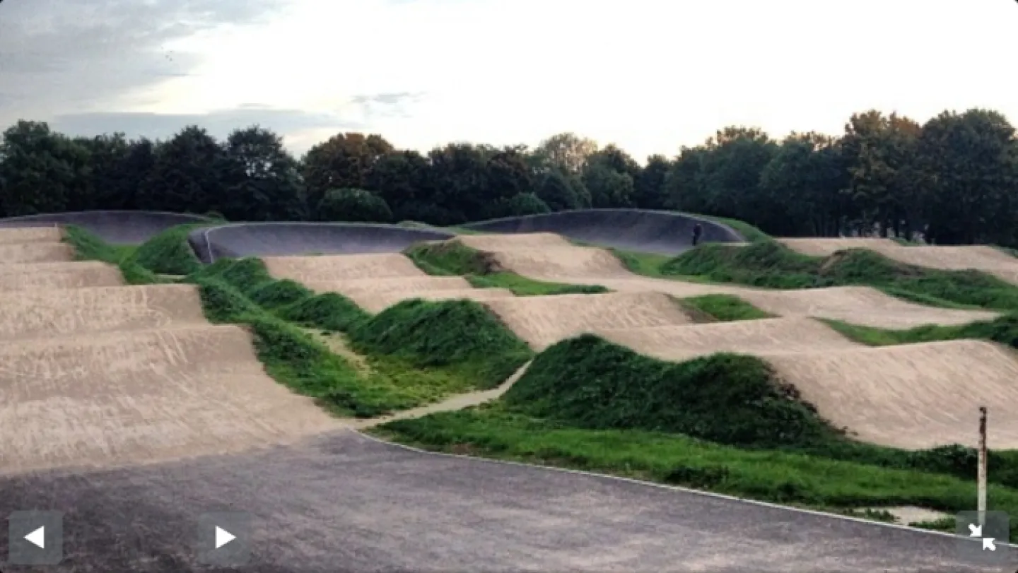 Royston BMX track landscaping