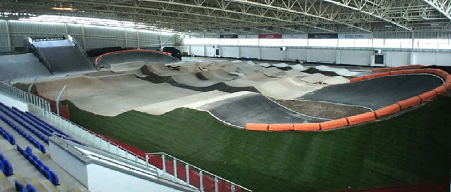 Manchester SX BMX track overview