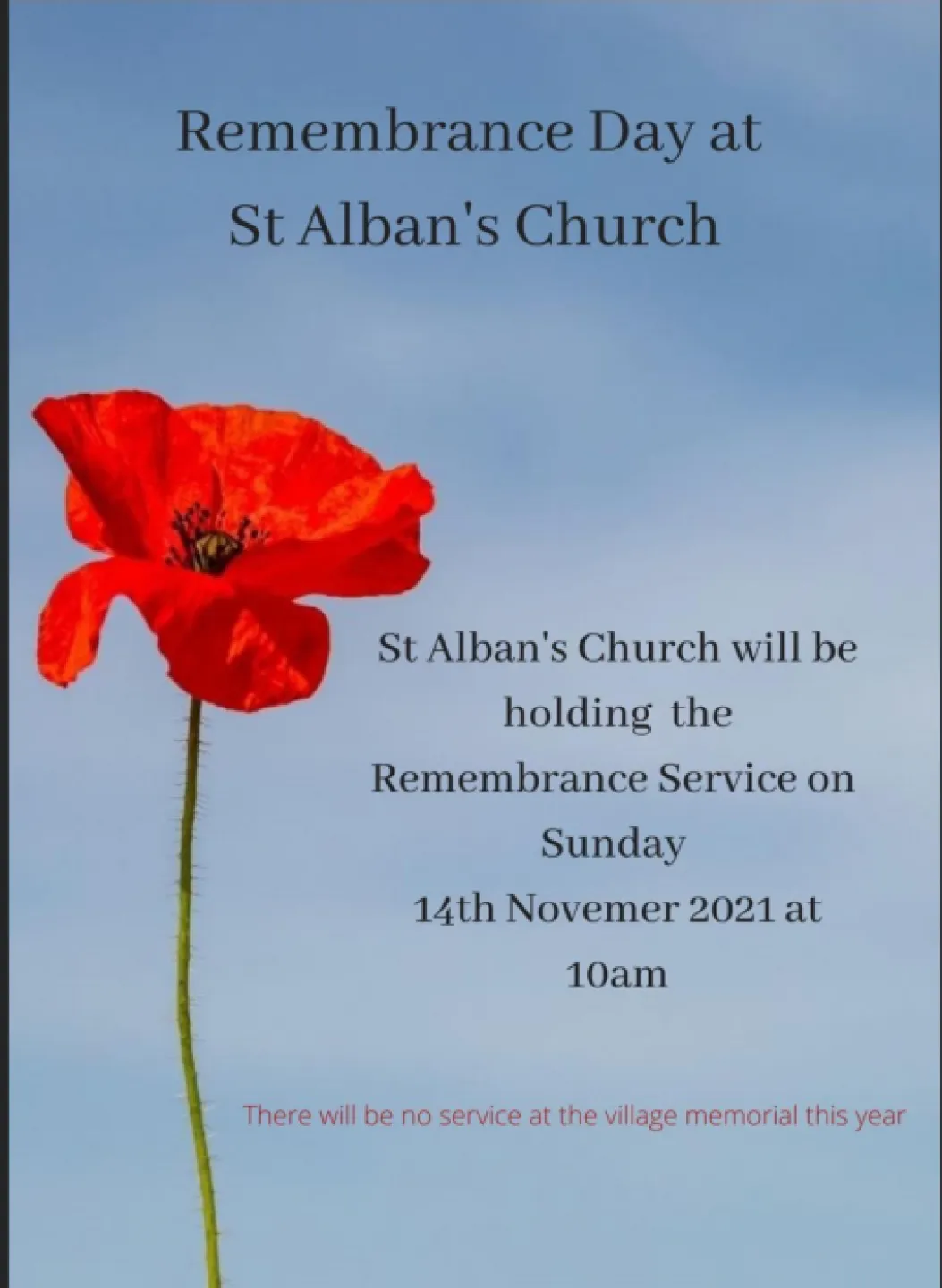 Remembrance Sunday