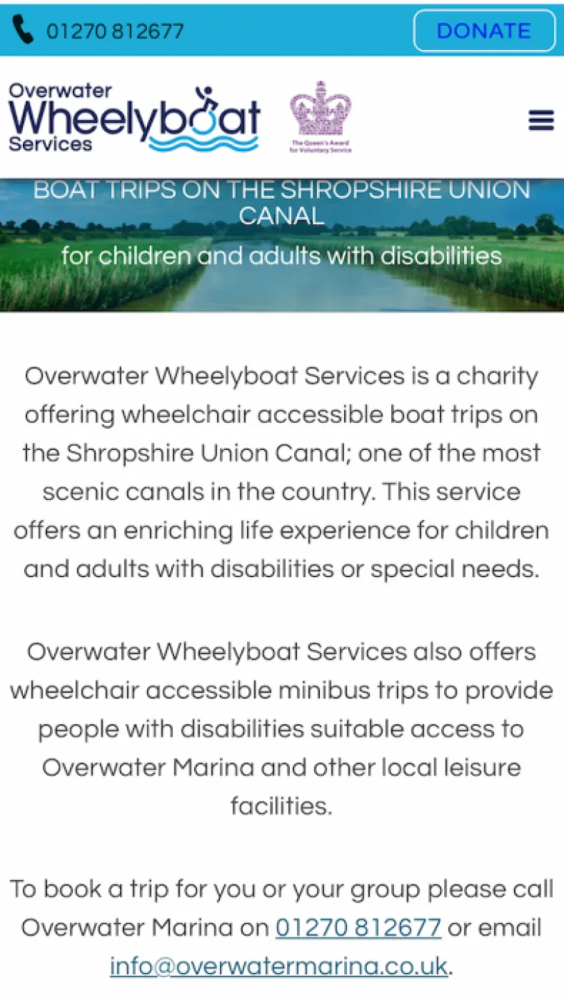 Audlem Wheelyboat